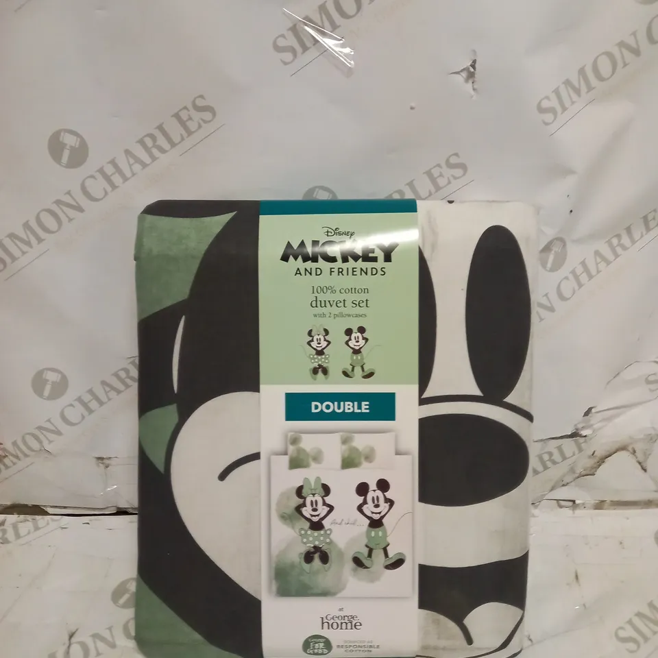 BRAND NEW DISNEY MICKEY AND FRIENDS DOUBLE DUVET SET 