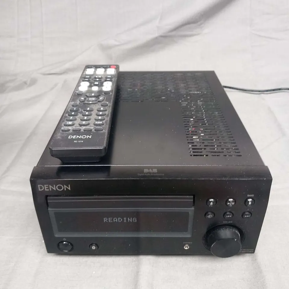 DENON DM41 BLACK MINI SYSTEM EXC SPEAKERS