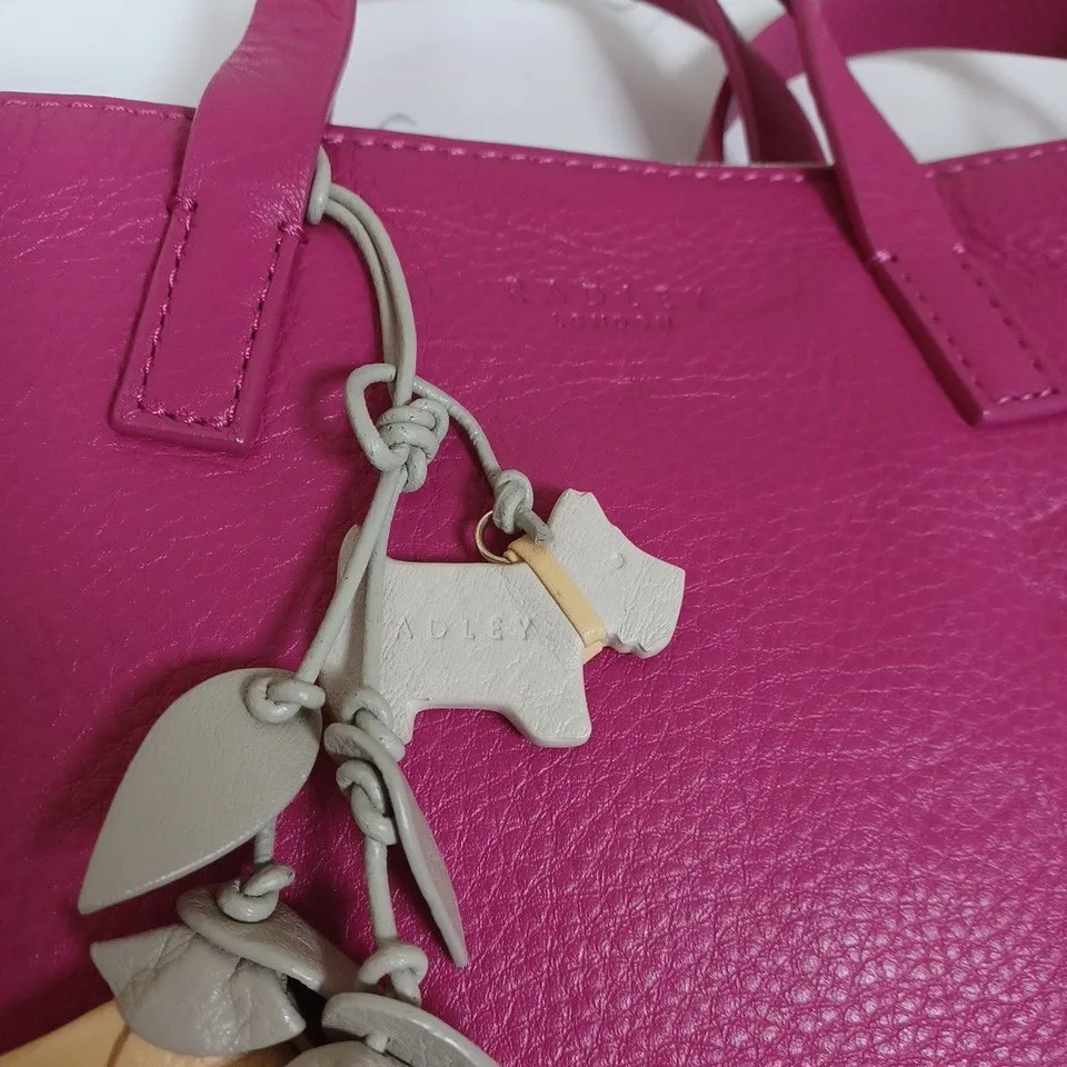 RADLEY LONDON IN PINK WITH DOG EMBLEM