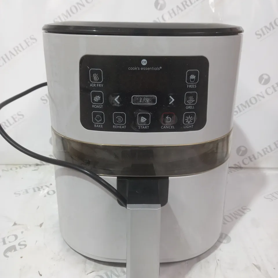 BOXED COOK'S ESSENTIALS AIR FRYER IN GREY