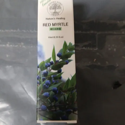 APPROXIMATELY 200 AROMA NAMU RED MYRTLE ESSENTIAL OIL – 10ML – MADE IN KOREA