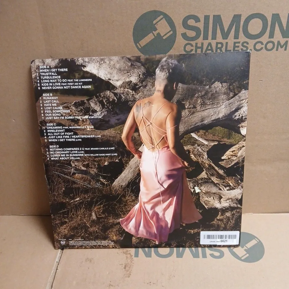 PINK TRUSTFALL TOUR DELUXE EDITION VINYL