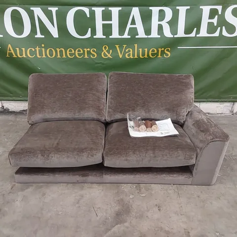 DESIGNER FABRIC UPHOLSTERED SOFA PIECE