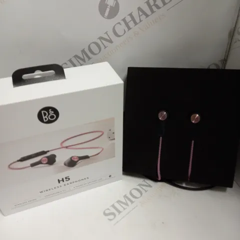 BOXED B&O H5 WIRELESS EARPHONES