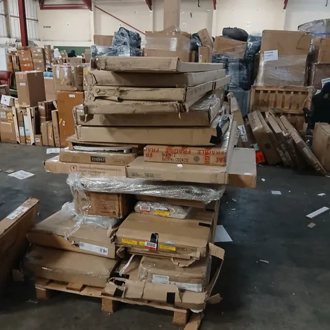 PALLET OF ASSORTED UNPROCESSED RAW RETURN FURNITURE