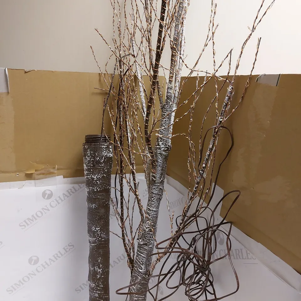 JOHN LEWIS PRE LIT BROWN BIRCH TREE - COLLECTION ONLY	