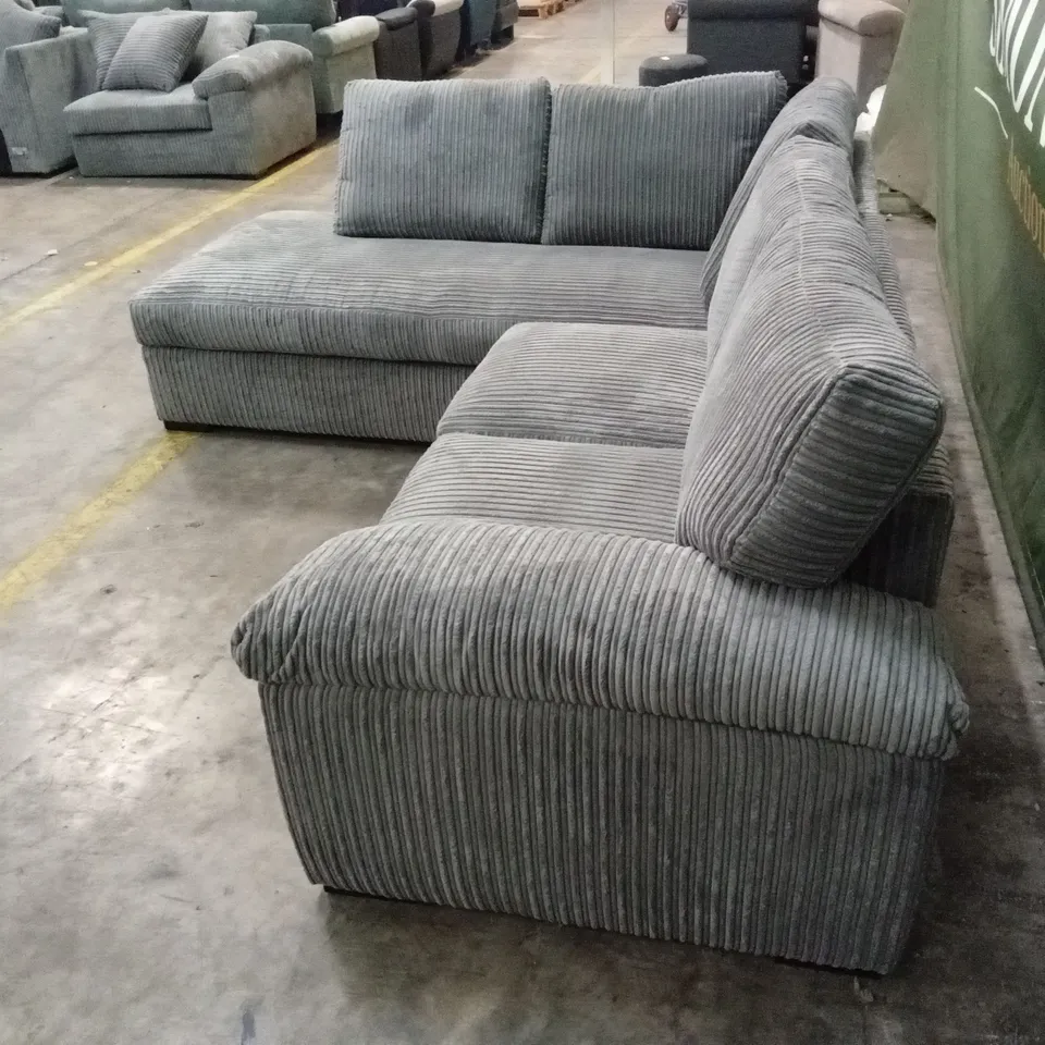 AMALFI STANDARD BACK FABRIC CORNER CHAISE SOFA RRP £949