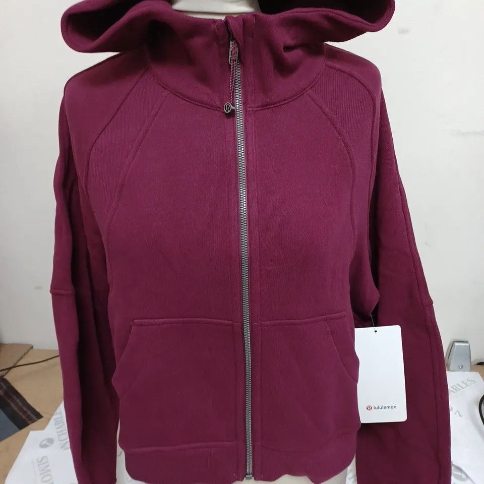 LULULEMON SCUBA OVERSIZED FULL ZIP THROUGH HOODIE - XS/S