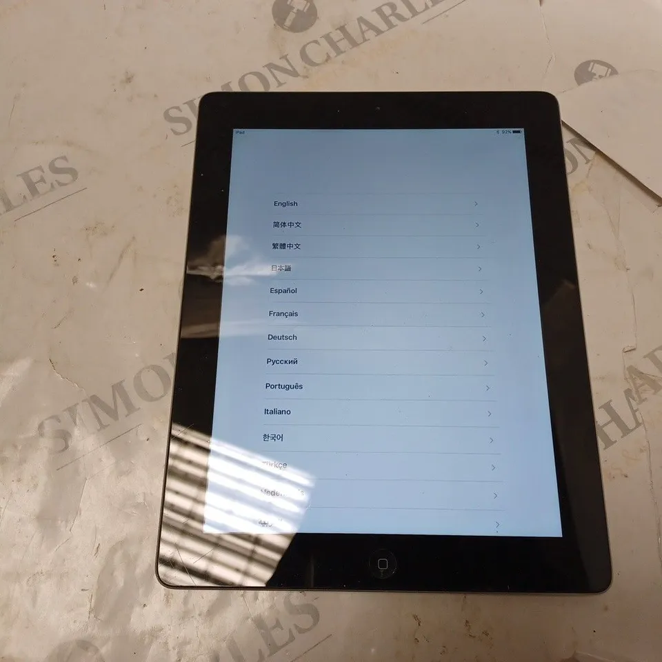 APPLE IPAD A1458 (4TH GEN) TABLET 