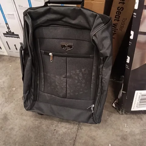 UNBOXED KEPLIN LUGG LIGHTWEIGHT TRAVEL SUITCASE BLACK COLOUR WITH WHEELS SMALL SIZE 