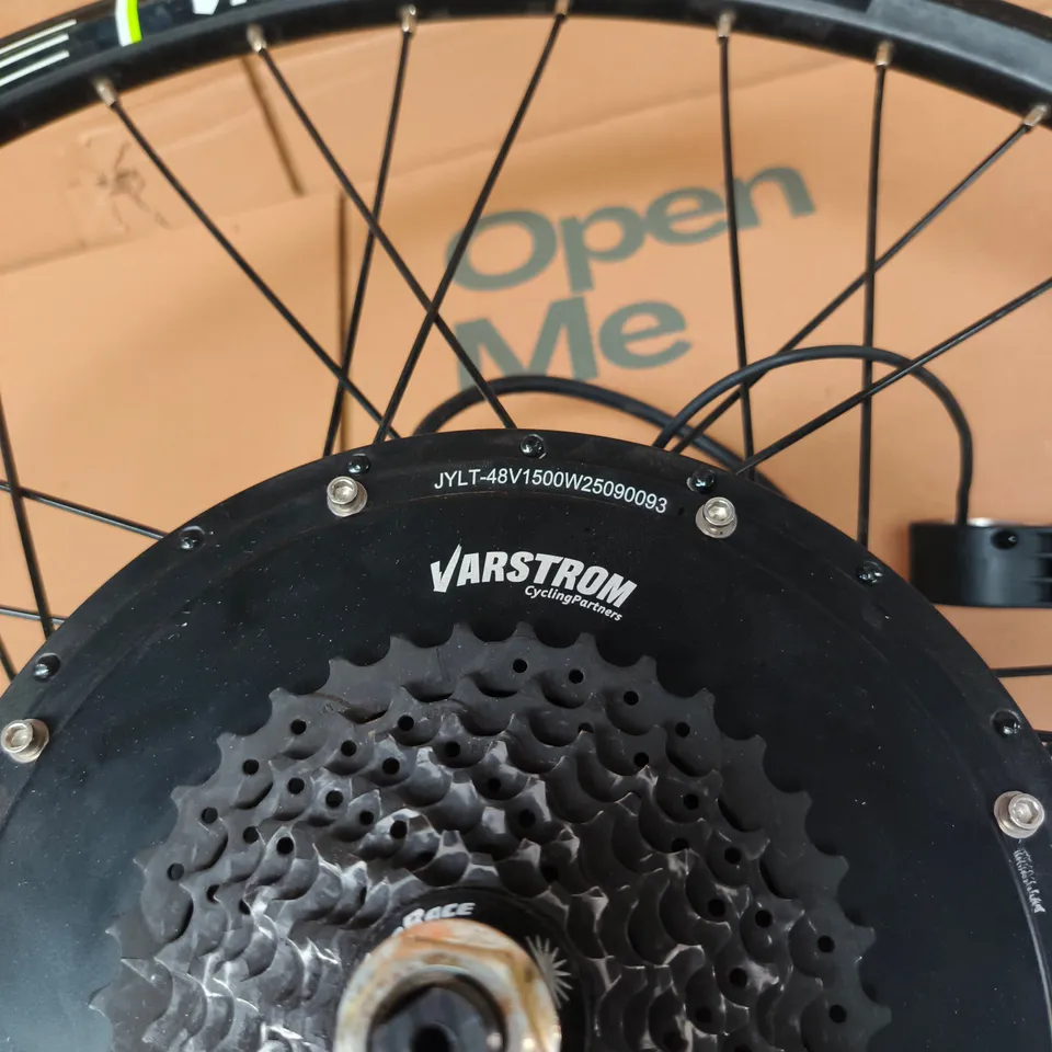 VARSTROM 48V 1500W REAR HUB E-BIKE WHEEL KIT – WITH CONTROLLER & CABLES BOXED