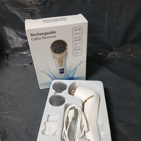 RECHARGEABLE CALLOUS REMOVER