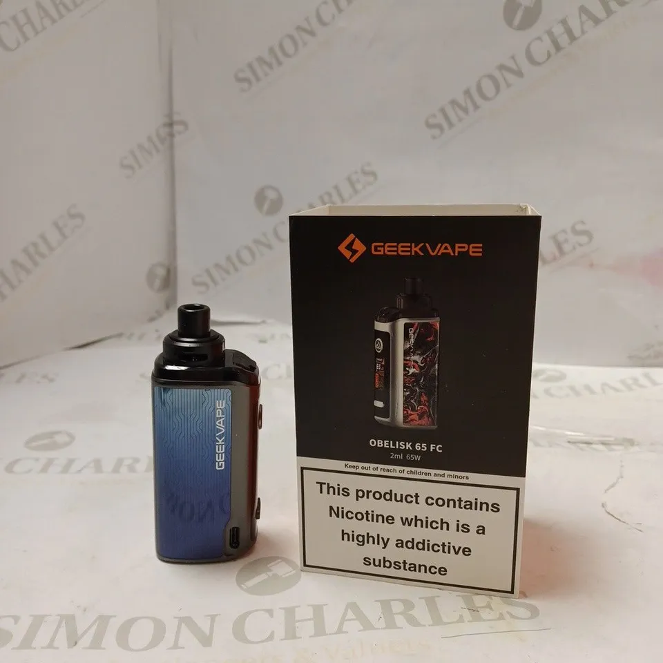 BOXED GEEK VAPE OBELISK 65 FC - SAPPHIRE. 
