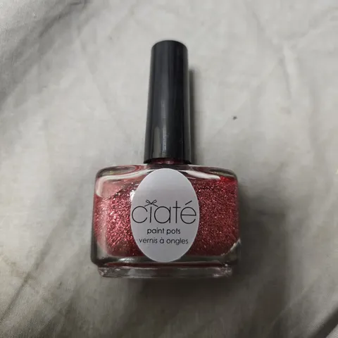 CIATÉ PAINT POTS NAIL POLISH – PP170 SERENDIPITY (GLITTER RED)