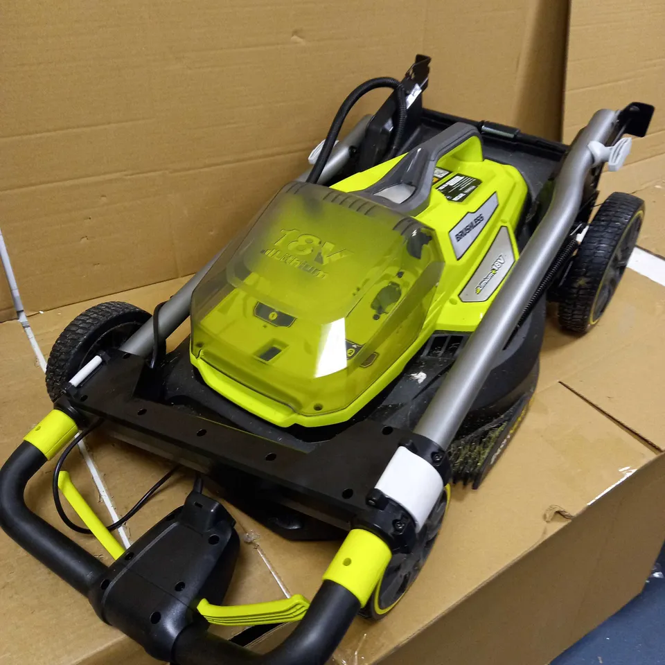 RYOBI RY18LMX40A-0 18V ONE+ CORDLESS 40CM BRUSHLESS LAWNMOWER