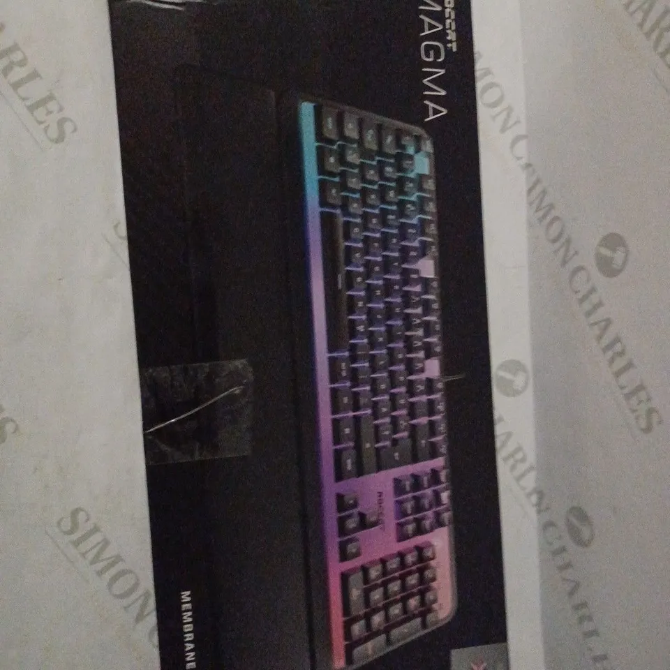 ROCCAT MAGMA MEMBRANE RGB GAMING KEYBOARD
