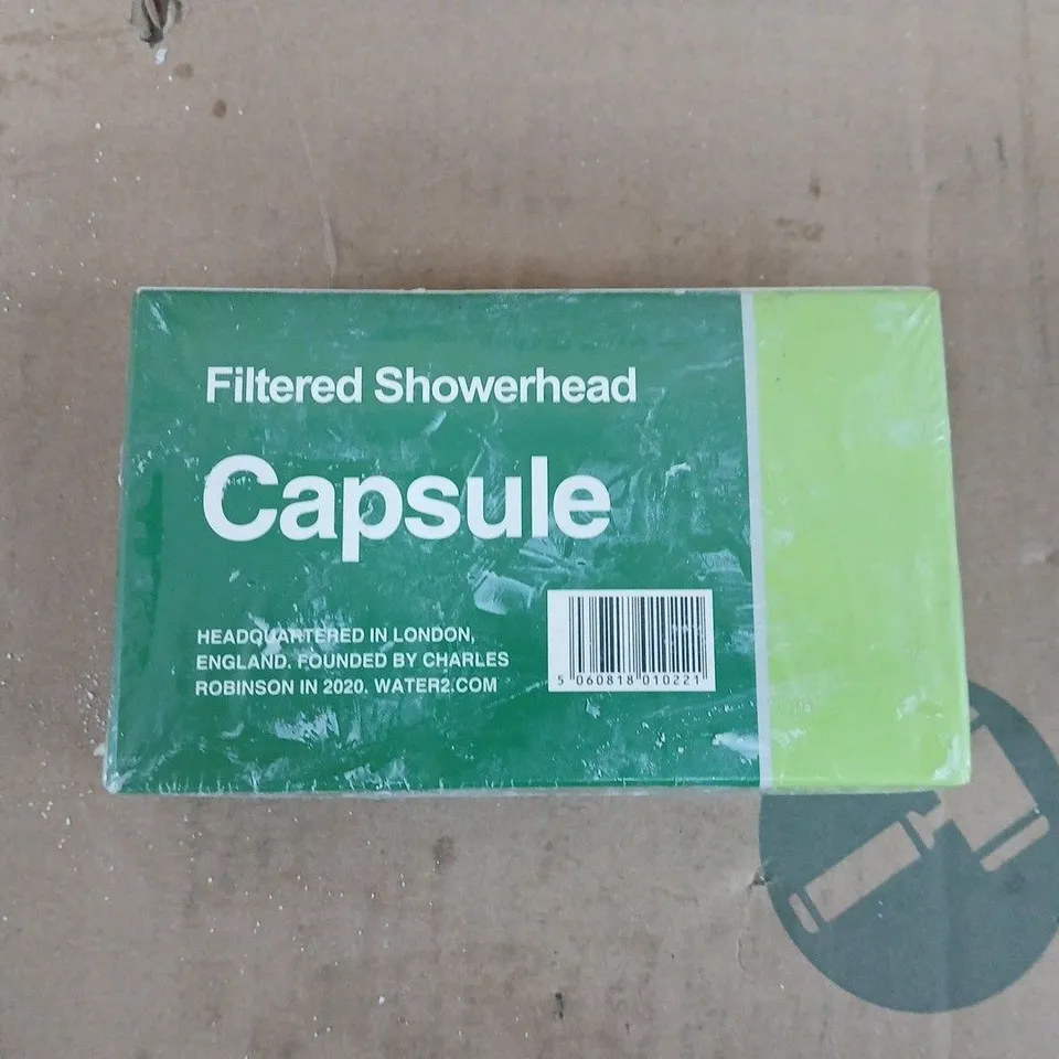 CAPSULE FILTERED SHOWERHEAD – BOXED