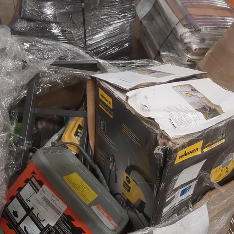 PALLET CONTAINING A LARGE ASSORTMENT OF MIXED HOUSEHOLD & OUTDOOR GOODS