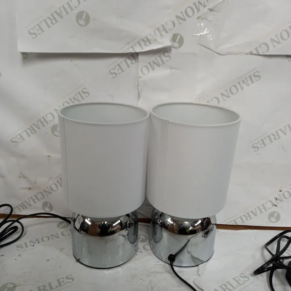 JOHN LEWIS LUCY TOUCH LAMP SET OF 2
