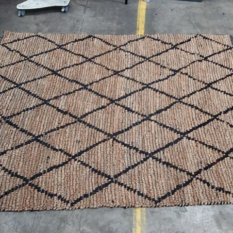 SACRAMENTO HANDWOVEN BEIGE RUG // 160 X 230CM