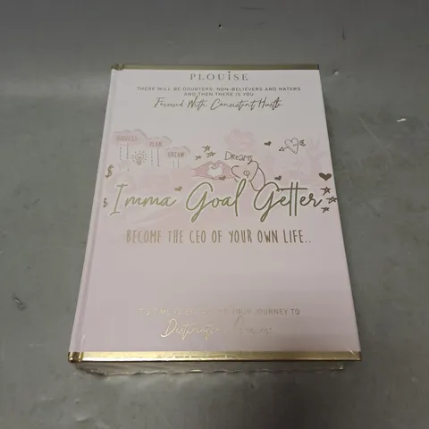 SEALED PLOUISE IMMA GOAL GETTER INSPIRATIONAL DIARY IN PINK