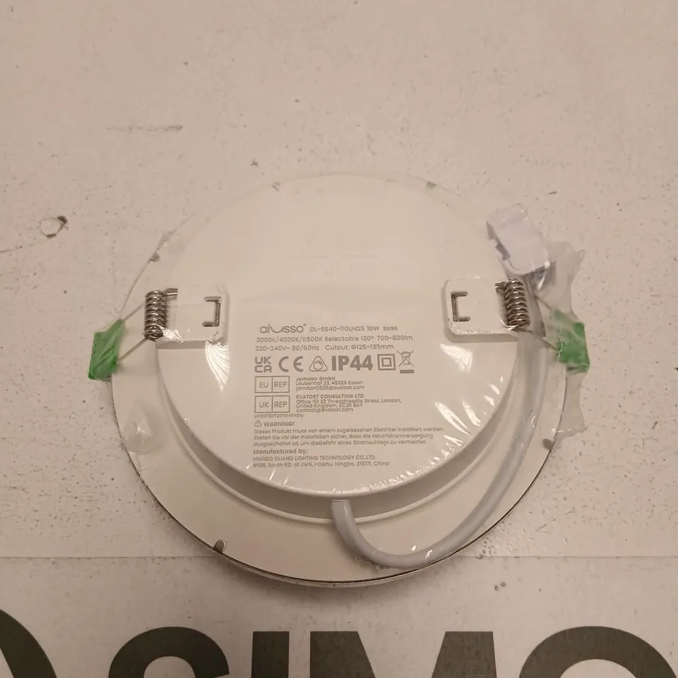 LED ROUND CEILING LIGHT – WHITE, 10–11W, IP44, SELECTABLE CCT PAIR