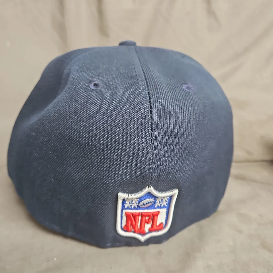 NFL NEW ERA CAP – HOUSTON TEXANS LOGO, NAVY 59FIFTY CAP SIZE 7 5/8