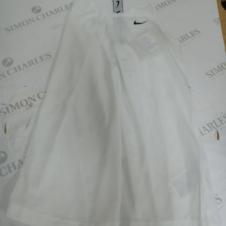 NIKE WHITE TANK TOP SIZE S