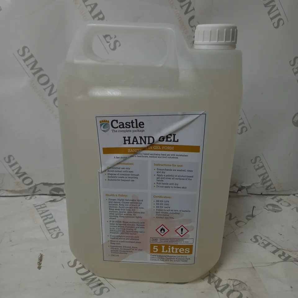 BOX OF 4 SANITISER IN GEL FORM 