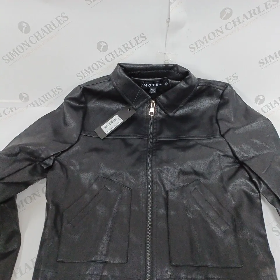 MOTEL YONDE JACKET IN BLACK - XS