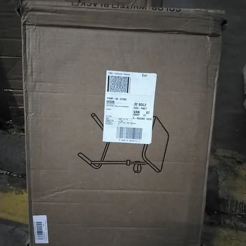 BOXED SIMPLE AND MODERN SOFA SIDE TABLE 52X39.5X8.5CM 