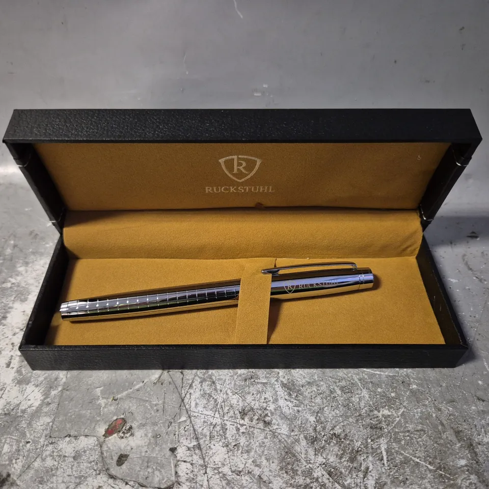 RUCKSTUHL STAINLESS STEEL LUXURY PEN