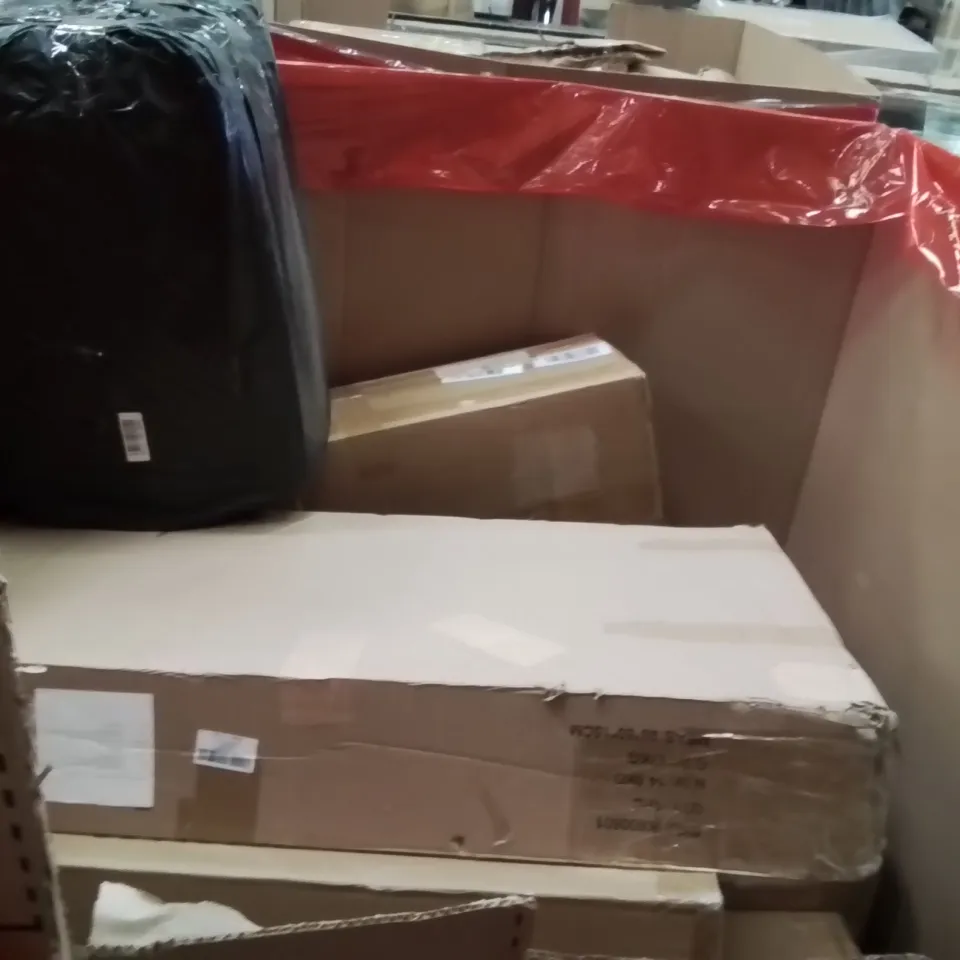 PALLET OF ASSORTED HOUSEHOLD GOODS AND PRODUCTS TO INCLUDE;2K 180HZ GAMING MONITOR,DRYING RACK