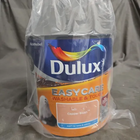 DULUX EASYCARE WASHABLE & TOUGH MATT EMULSION - COPPER BLUSH - 2.5L