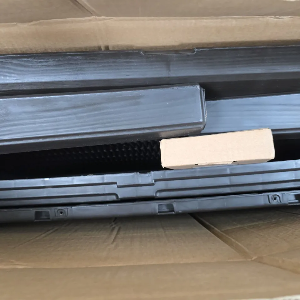 BOXED KETER STORAGE BOX IN BLACK
