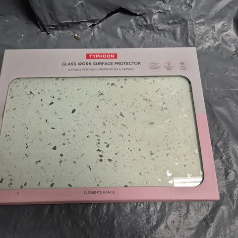 TYPHOON ELEMENTS QUARTZ-EFFECT GLASS WORKTOP SAVER - COLLECTION ONLY