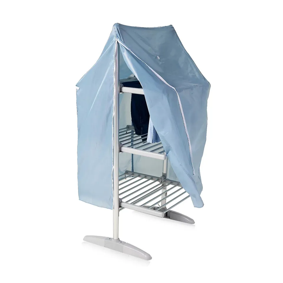 BOXED OUTLET ORGANISED OPTIONS 3 TIER HEATED AIRER WITH 21M DRYING SPACE - COLLECTION ONLY