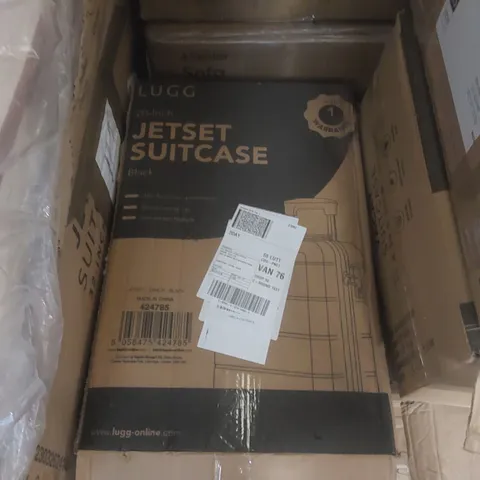 BOXED LUGG TRAVEL SUITCASE