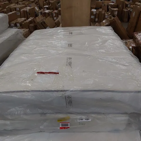 QUALITY BAGGED HORNING NATURAL OPEN COIL 4'6" MATTRESS