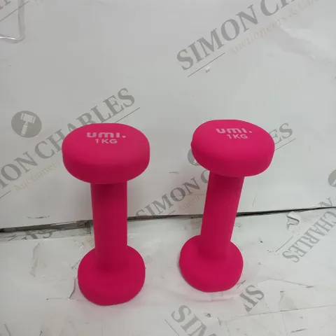 BOXED UMI NEOPENE DUMBBELL 2 X 1KG