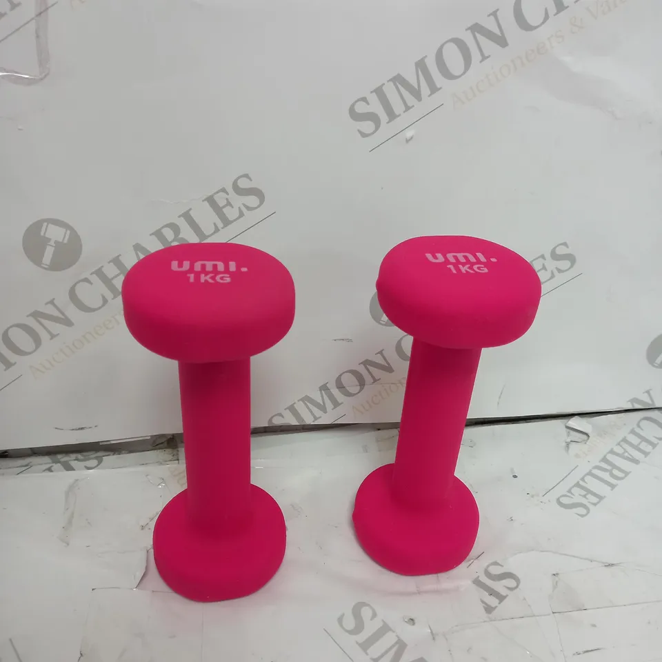 BOXED UMI NEOPENE DUMBBELL 2 X 1KG