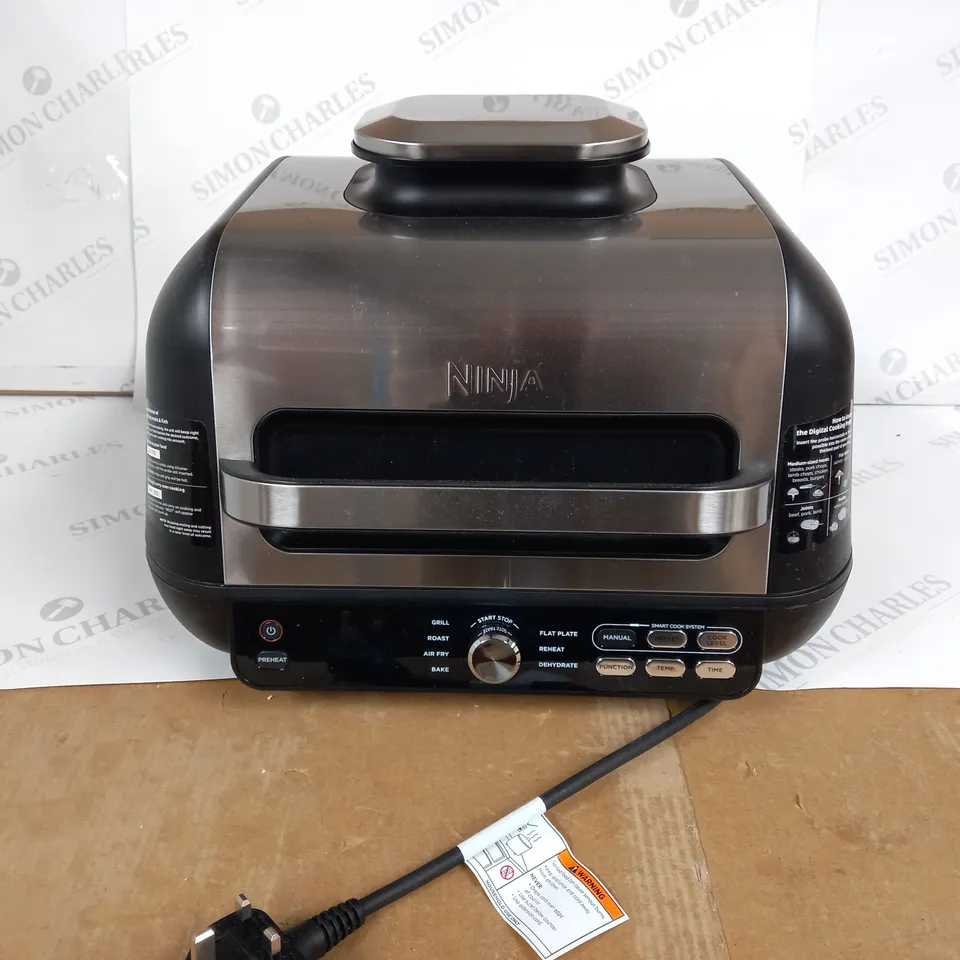 BOXED NINJA FOODI MAX PRO HEALTH GRILL & AIR FRYER AG651UK