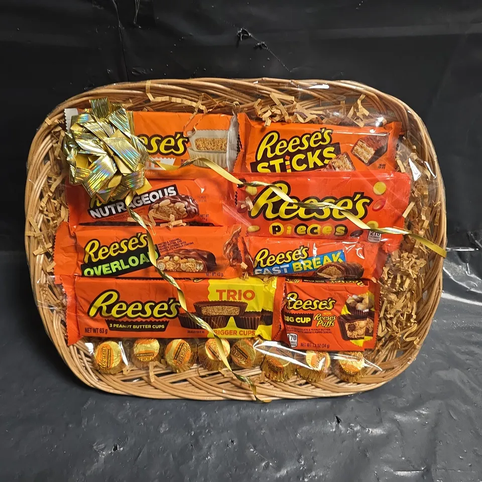 REESE'S CHOCOLATE GIFT BASKET 