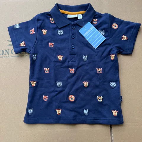 JOJO MAMAN BEBE BOYS POLO SHIRT SIZE 3-4