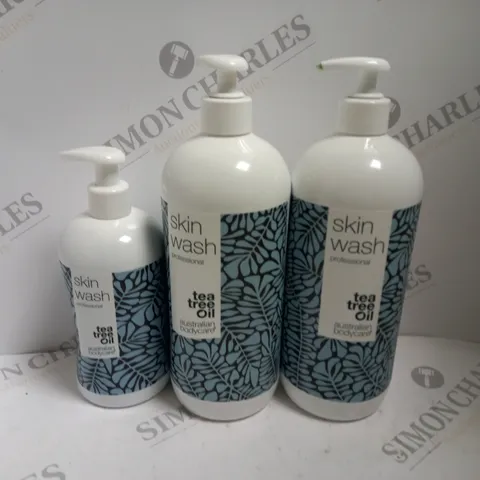 BOXED AUSTRALIAN BODYCARE TEA TREE OIL 3 PIECE COLLECTION