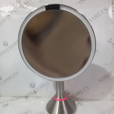 SIMPLEHUMAN 20CM SENSOR MIRROR WITH TOUCH-CONTROL BRIGHTNESS 10X MAG