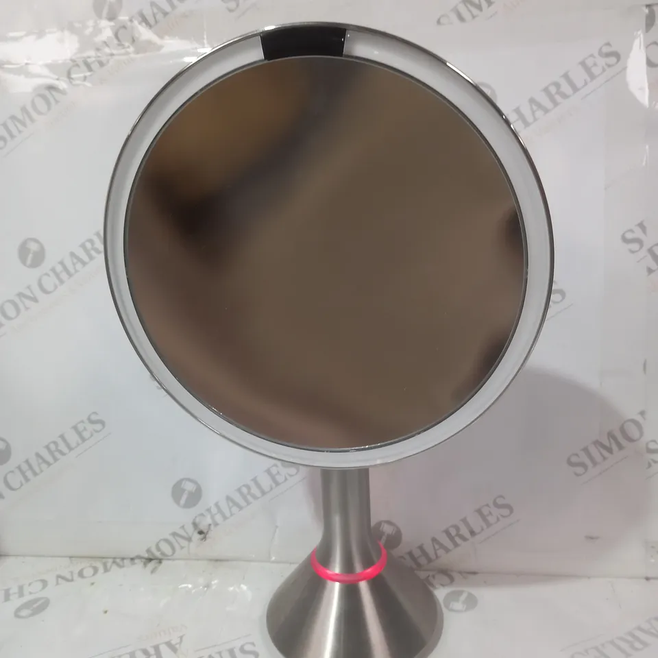 SIMPLEHUMAN 20CM SENSOR MIRROR WITH TOUCH-CONTROL BRIGHTNESS 10X MAG 