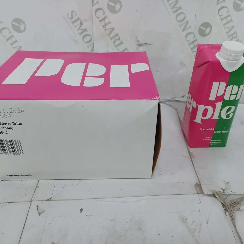 PERPLE SPORTS DRINK 6X 500ML FRESH GOLDEN MANGO 