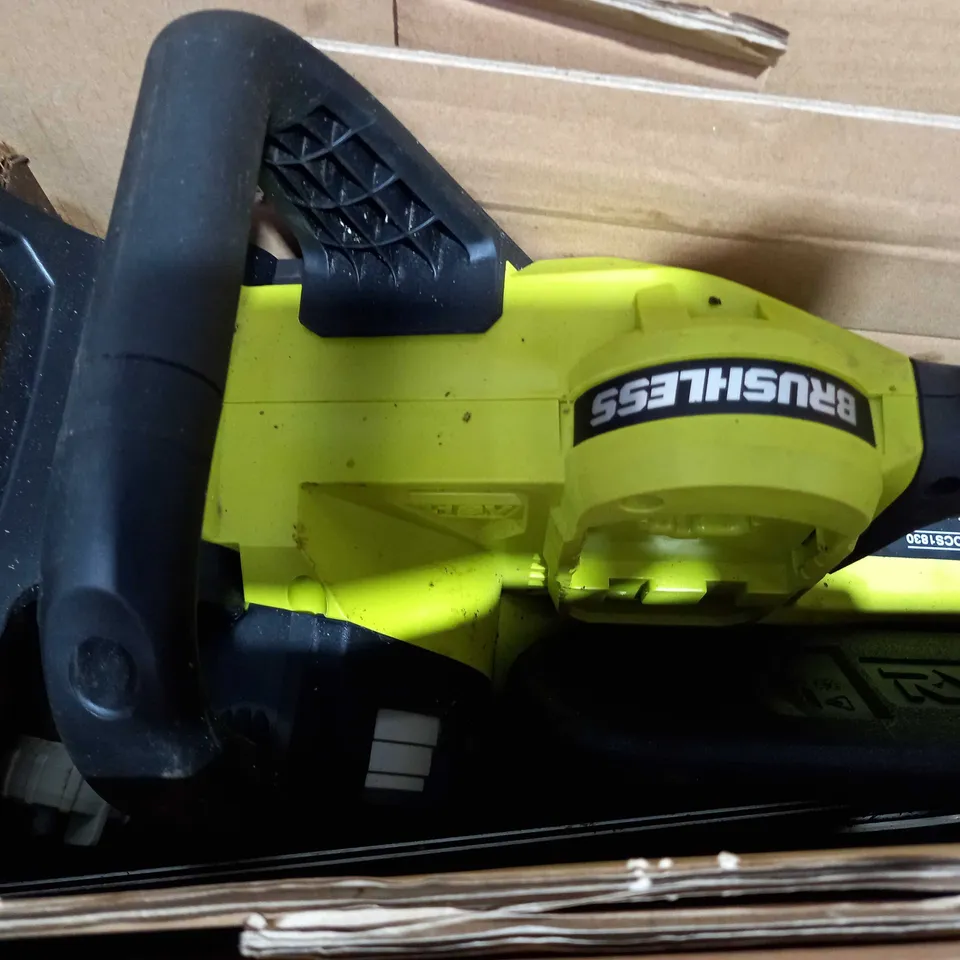 RYOBI 18V BRUSHLESS CHAINSAW OCS1830 