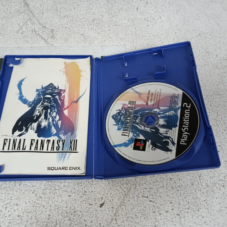 FINAL FANTASY 12 FOR PLAYSTATION 2